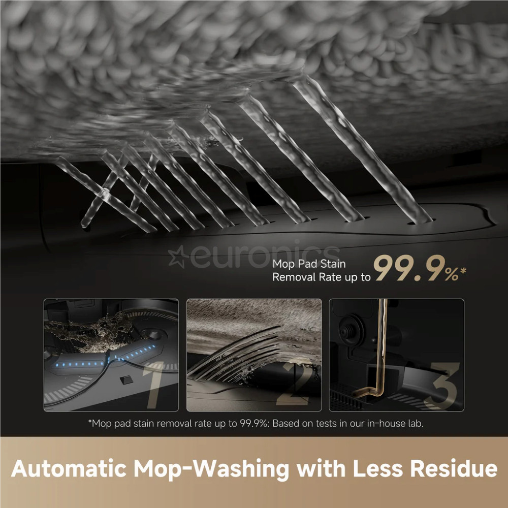 Dreame X50 Ultra, märg- ja kuivpuhastus, must - Robottolmuimeja