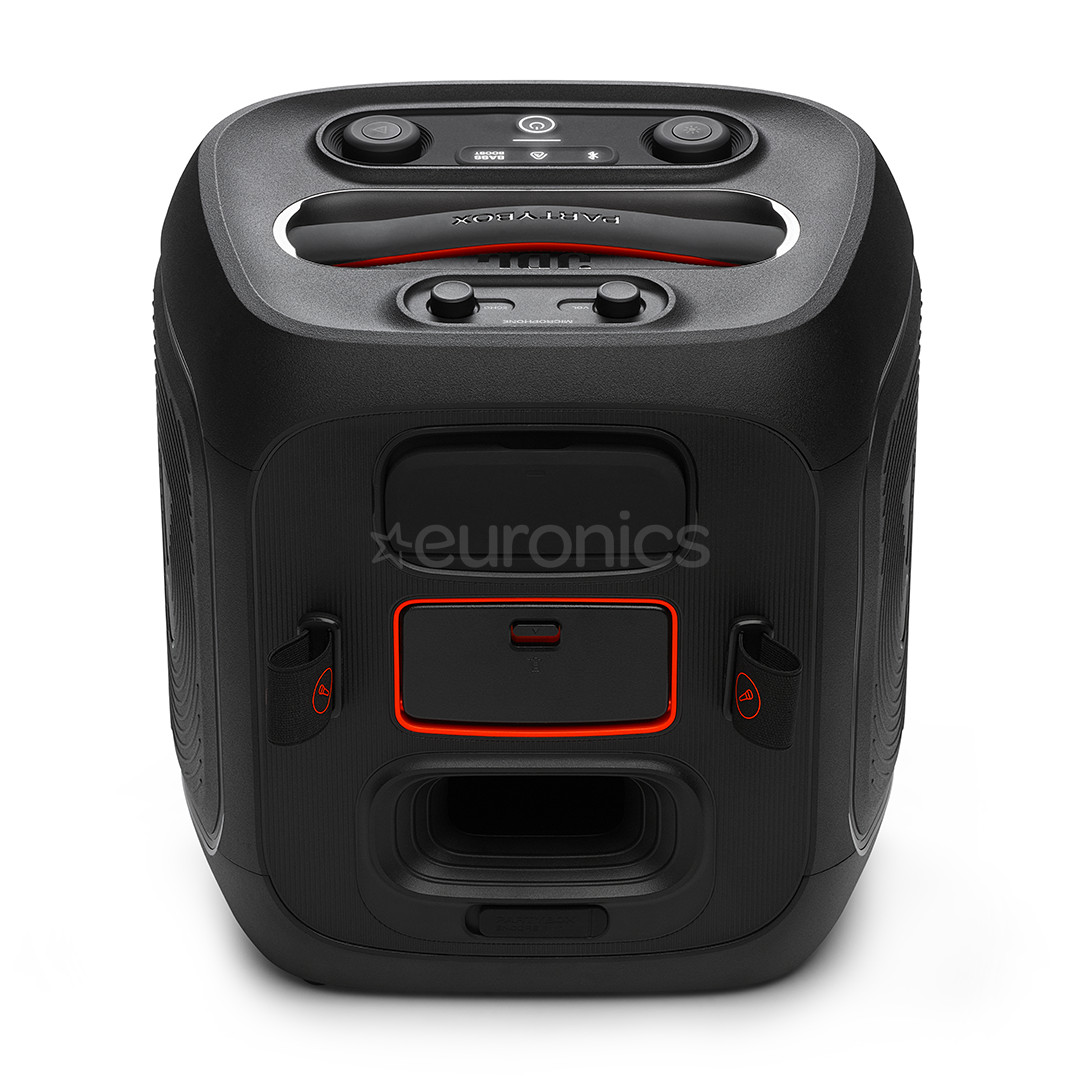 JBL Partybox Encore 2, 100 W, mikrofon, must - Kaasaskantav peokõlar