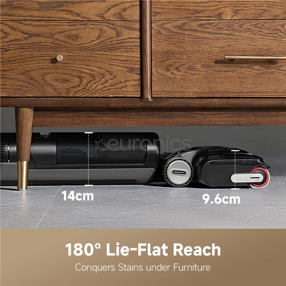 Dreame H12 Pro FlexReach, märg- ja kuivpuhastus, must - Varstolmuimeja