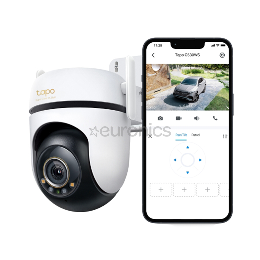 TP-Link Tapo C530WS, 3K, valge - Väliturvakaamera