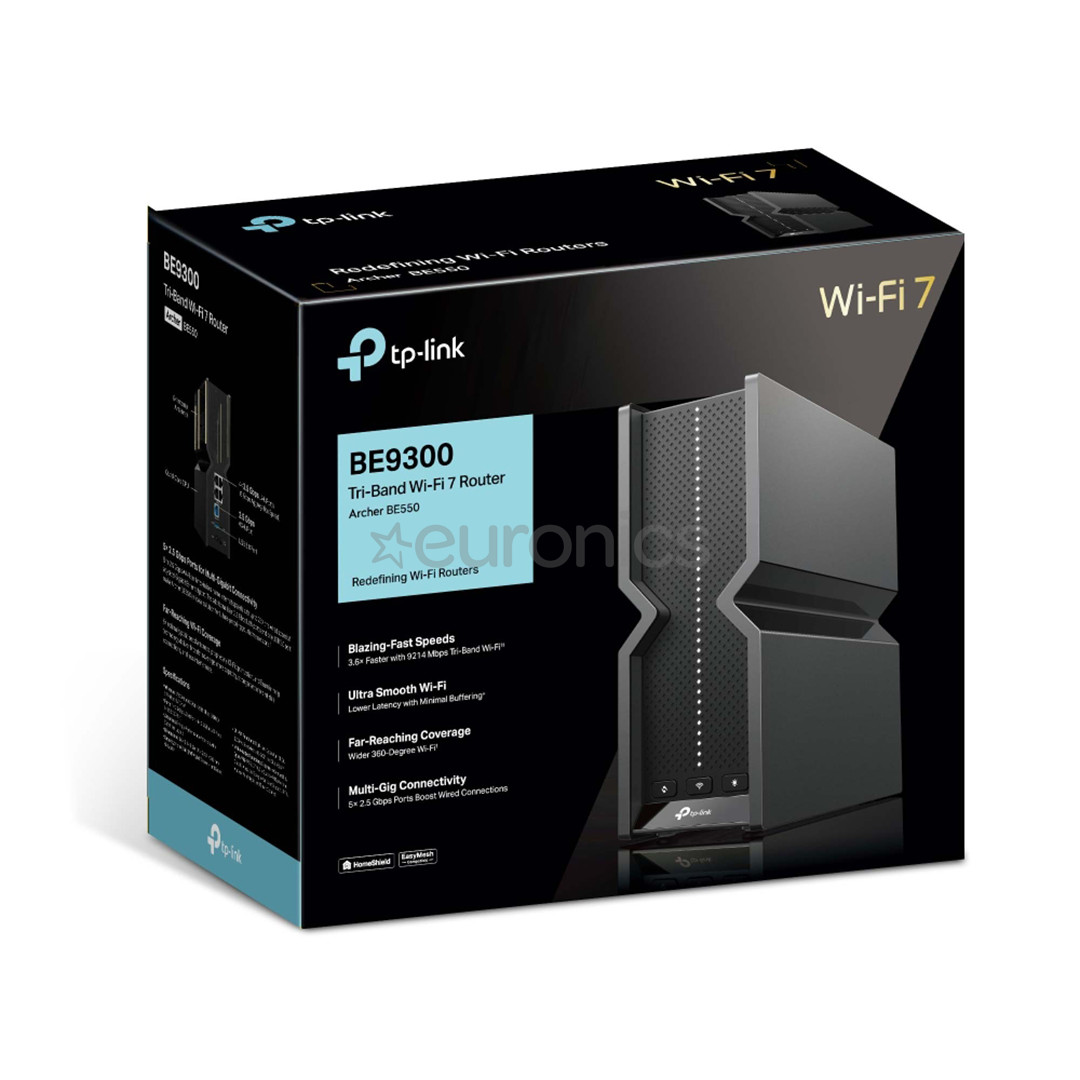 TP-Link Archer BE550, must - Wi-Fi ruuter