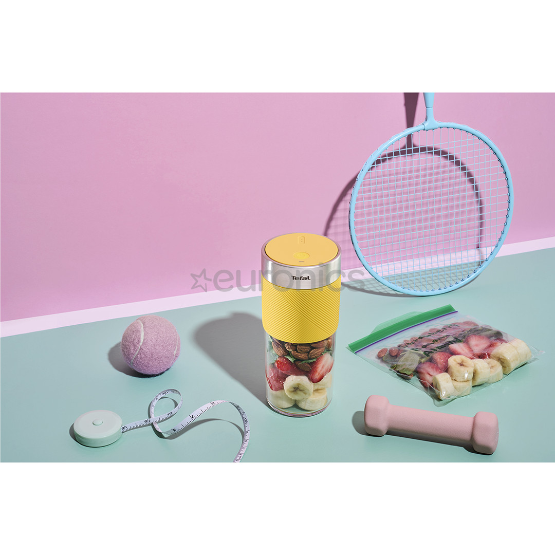 Tefal Lightmix, 300 мл, желтый - Беспроводной блендер