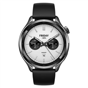 Xiaomi Watch S4, must - Nutikell BHR9195GL