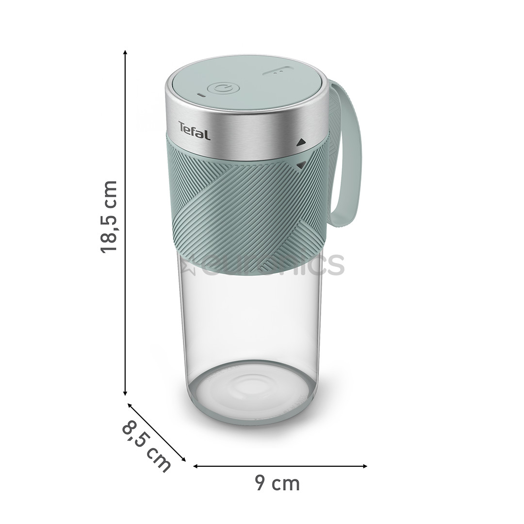 Tefal Lightmix, 300 ml, hall - Juhtmevaba blender