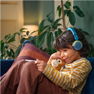 Philips TAK2000, sinine - Laste kõrvaklapid