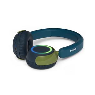 Philips TAK4200, crystal teal - Kids' wireless heaphones