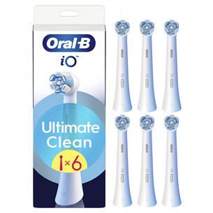 Braun Oral-B UltimateClean, 6 tk, valge - Lisaharjad IOUC-6WHITE