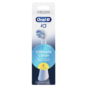 Braun Oral-B UltimateClean, 6 tk, valge - Lisaharjad