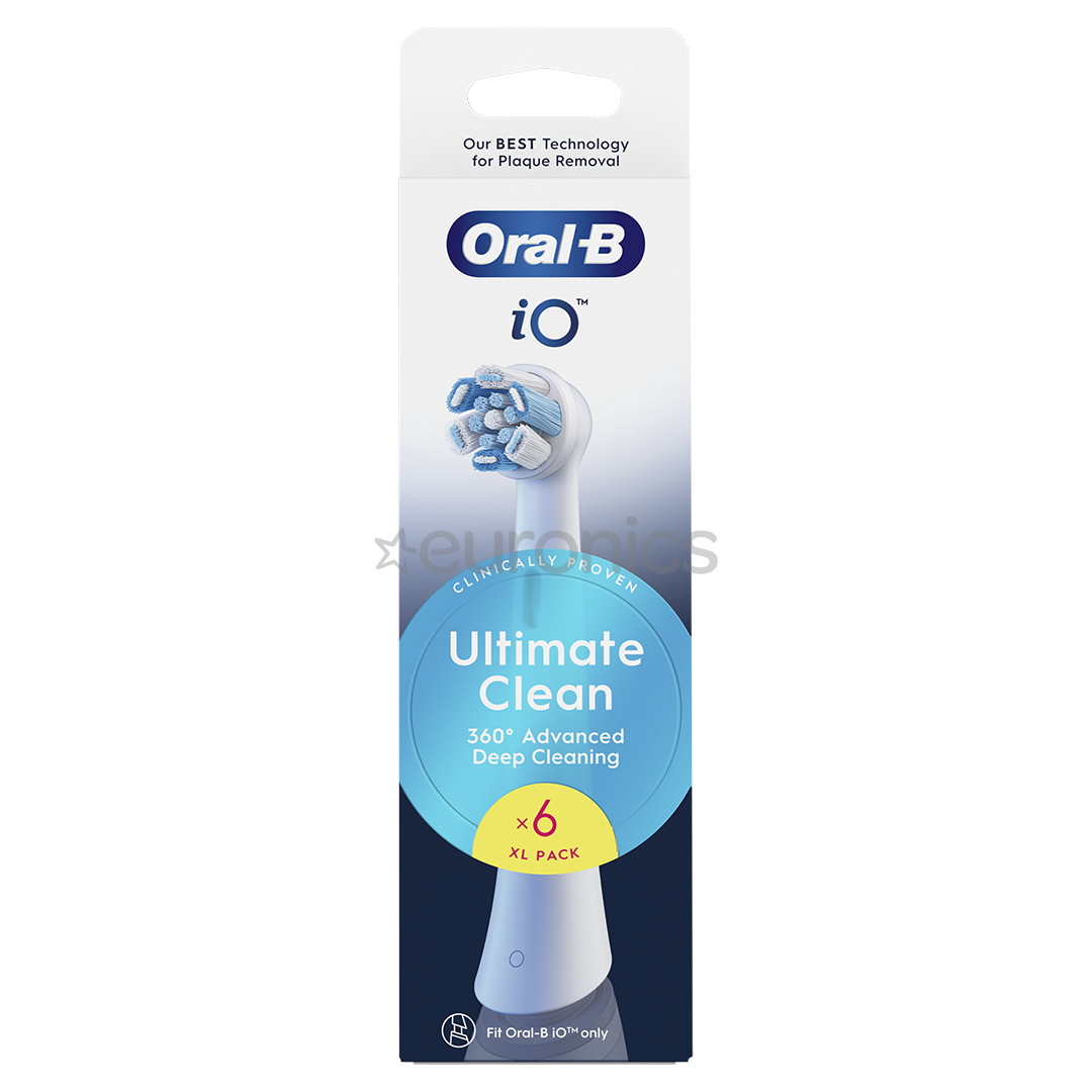 Braun Oral-B UltimateClean, 6 tk, valge - Lisaharjad