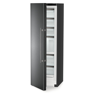 Liebherr, NoFrost, 278 L, kõrgus 186 cm, must - Sügavkülmik