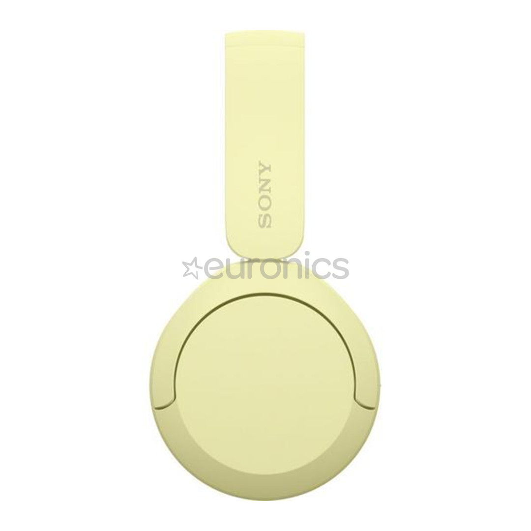 Sony WH-CH520, kollane - Juhtmevabad kõrvaklapid