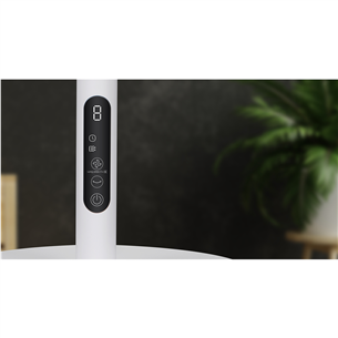 Hisense, white - Floor fan