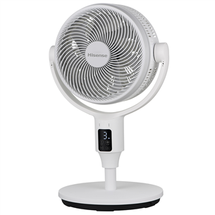 Hisense, white - Floor fan