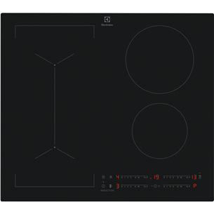 Electrolux 600 Seeria SaphirMatt, Hob2Hood, laius 59 cm, raamita, must - Integreeritav induktsioonpliidiplaat CIV63443CT