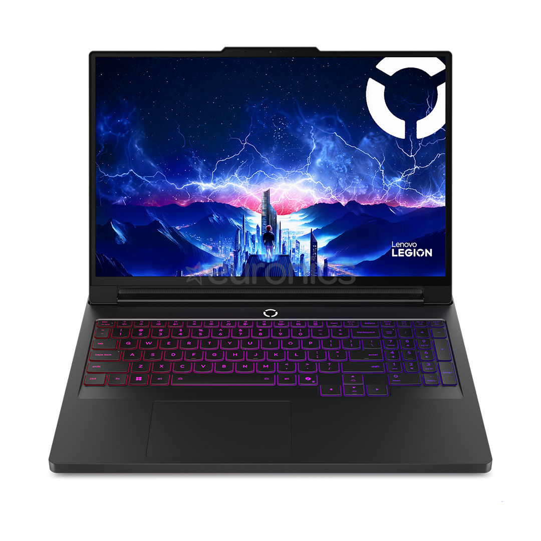 Lenovo Legion Pro 7 16IAX10H, 16'', WQXGA, OLED, 240 Hz, Ultra 9, 32 GB, 2 TB, RTX 5070Ti, ENG, eclipse black - Notebook