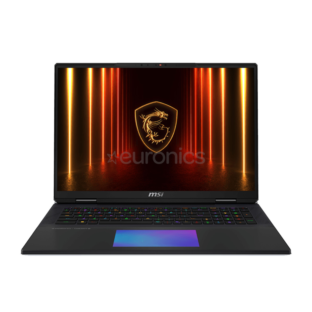 MSI Titan 18 HX, 18'', 4K UHD, Mini LED, 120 Hz, Ultra 9, 64 GB, 6 TB, RTX 5090, ENG, core black - Notebook TTN18HX-A2XWJG-492NL