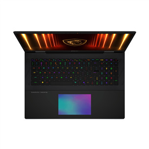 MSI Titan 18 HX, 18'', 4K UHD, Mini LED, 120 Hz, Ultra 9, 64 GB, 6