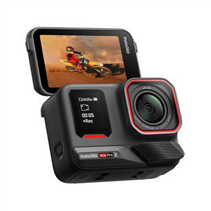 Insta360 Ace Pro 2, must - Seikluskaamera