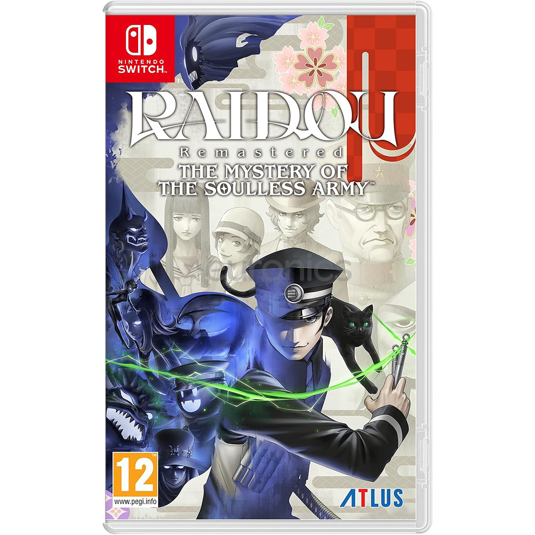 RAIDOU Remastered: The Mystery of the Soulless Army, Nintendo Switch - Mäng