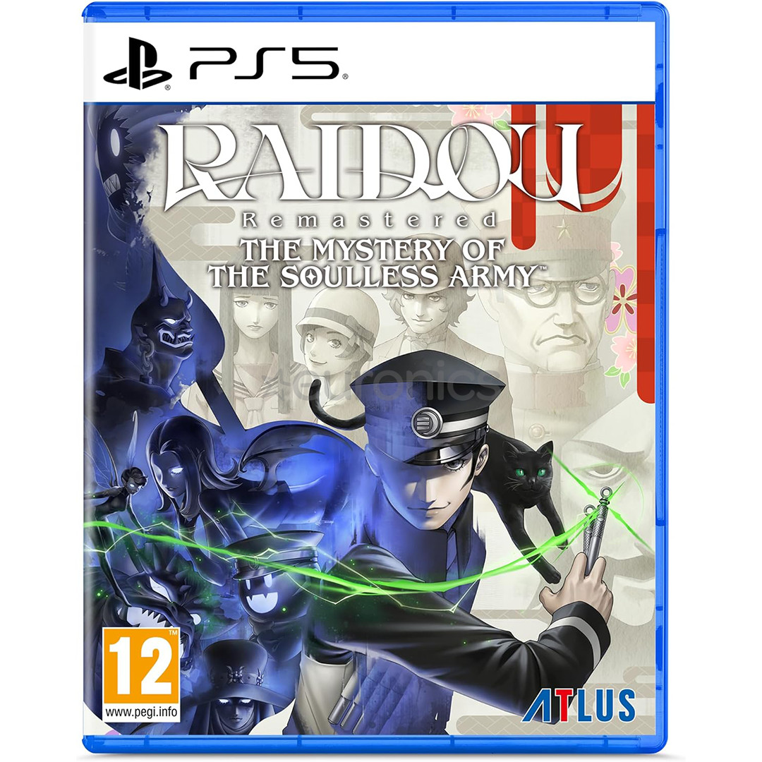 RAIDOU Remastered: The Mystery of the Soulless Army, PlayStation 5 - Game