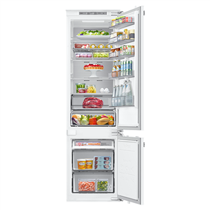 Samsung, NoFrost, 298 л, высота 194 см - Интегрируемый холодильник BRB80F30AEF0EO