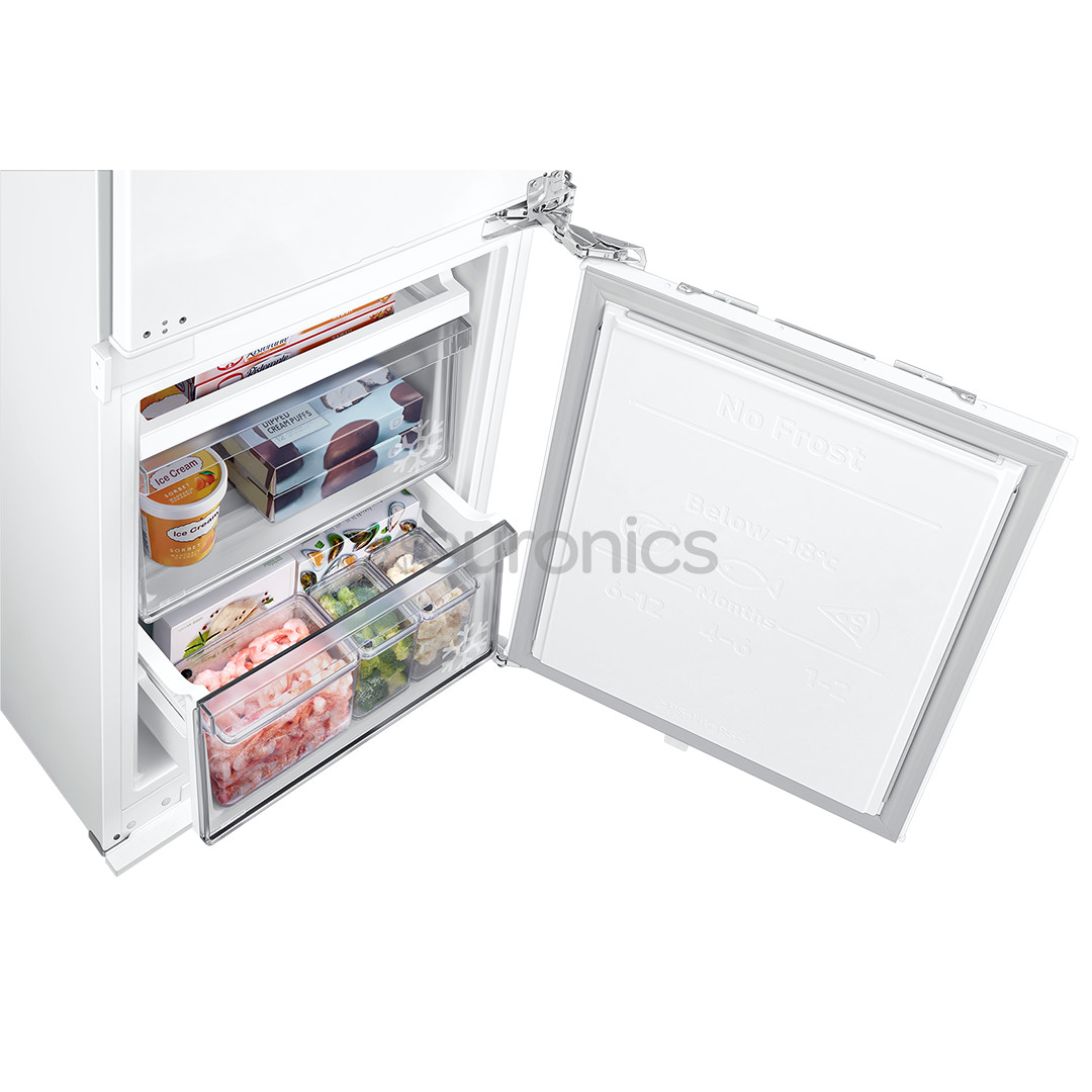 Samsung, NoFrost, 298 L, kõrgus 194 cm - Integreeritav külmik