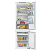 Samsung, NoFrost, 267 L, kõrgus 178 cm - Integreeritav külmik