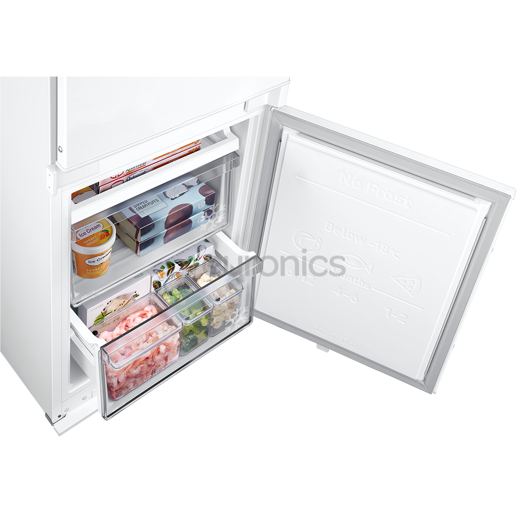 Samsung, NoFrost, 267 L, kõrgus 178 cm - Integreeritav külmik
