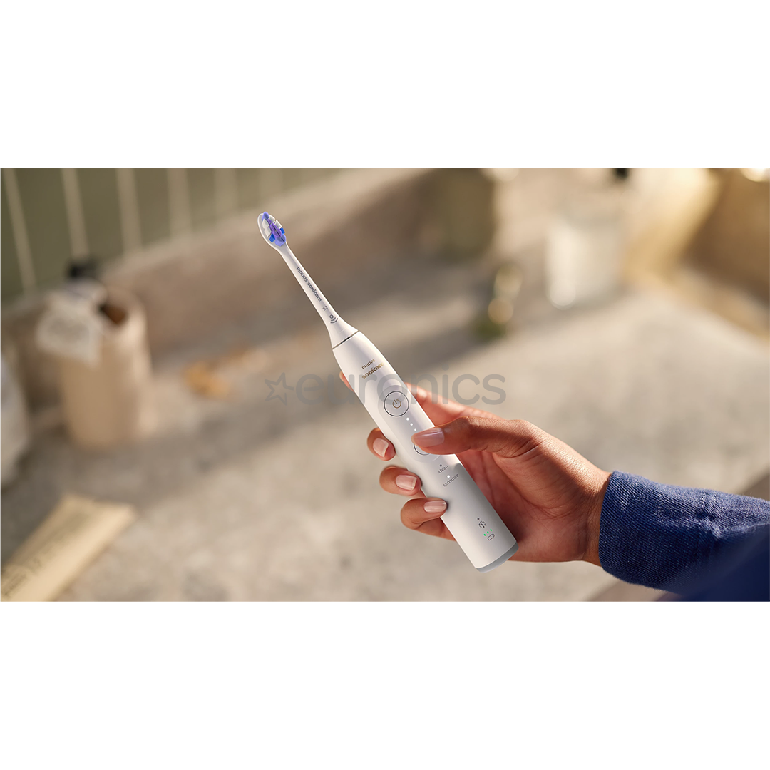 Philips Sonicare Series 6100, бнлый - Электрическая зубная щетка