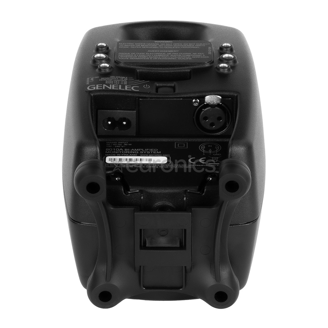 Genelec 8010A, must - Aktiivne monitorkõlar