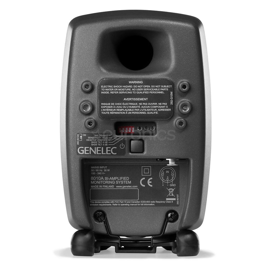 Genelec 8010A, dark gray - Active monitor speaker