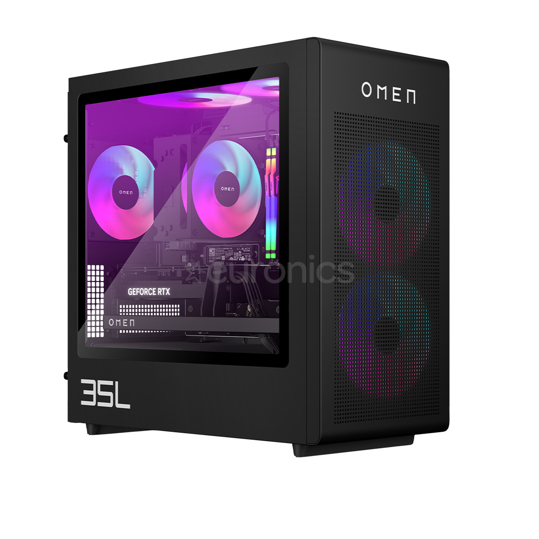 HP Omen 35L, Ryzen 7, 32 GB, 2 TB, RTX 5080, black - Desktop PC