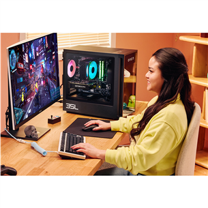 HP Omen 35L, Ryzen 7, 32 GB, 2 TB, RTX 5080, must - Lauaarvuti