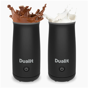 Dualit, 250 ml, must - Piimavahustaja ja kuuma šokolaadi valmistaja