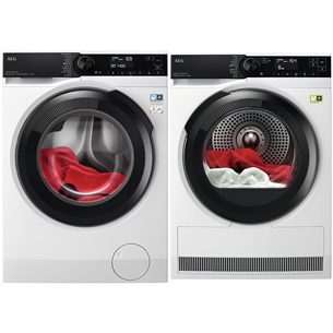 AEG, 9 kg + 8 kg - Pesumasin + pesukuivati LFR73964VE+TR8384CE