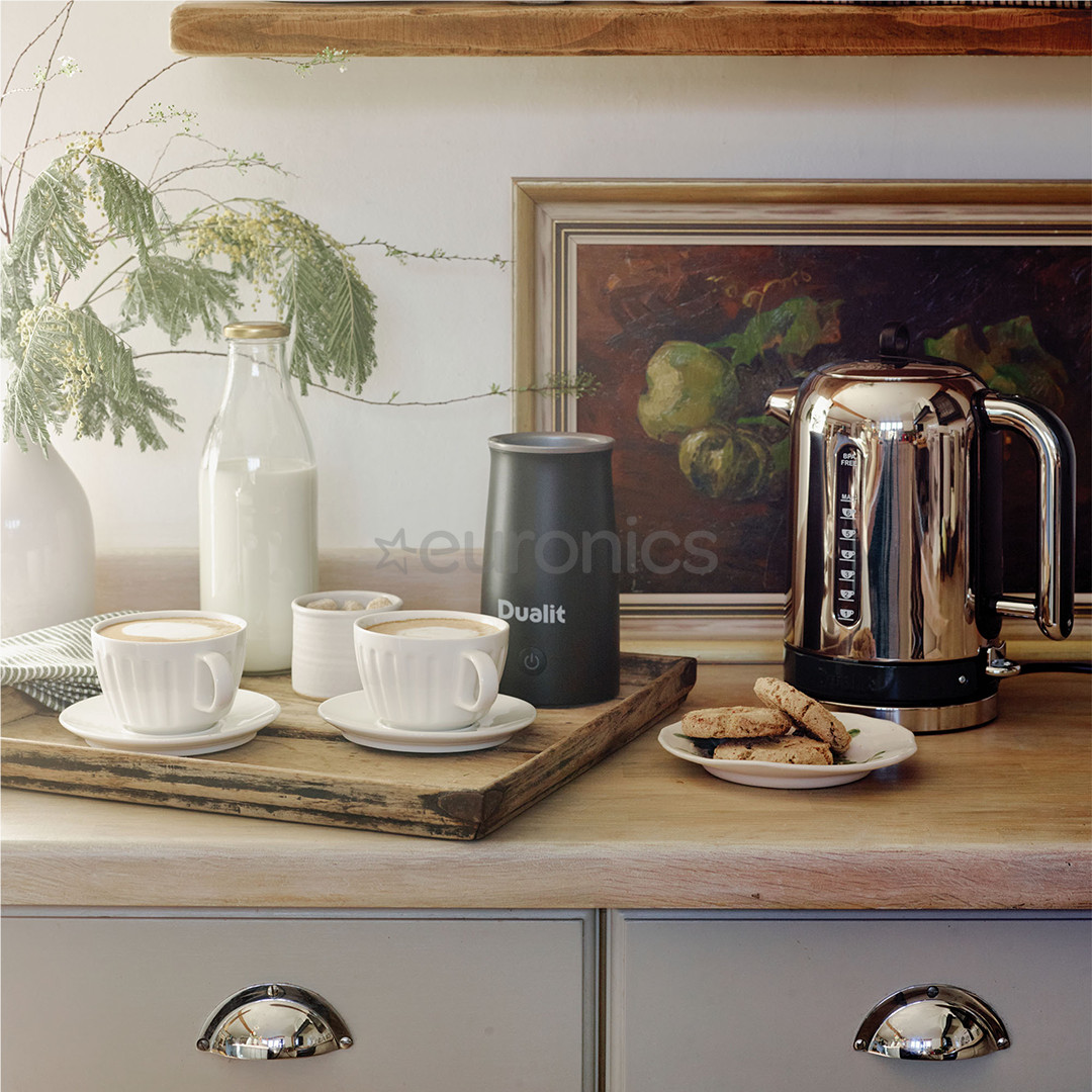 Dualit, 250 ml, black - Hot chocolate maker & milk frother