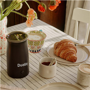 Dualit, 250 ml, black - Hot chocolate maker & milk frother