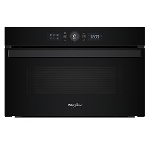 Whirlpool, 31 L, 1000 W, black - Built-in microwave oven with grill WMD44MB