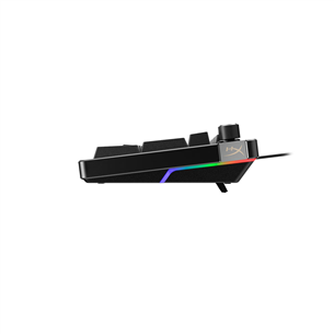 HyperX Alloy Rise, SWE, must - Klaviatuur