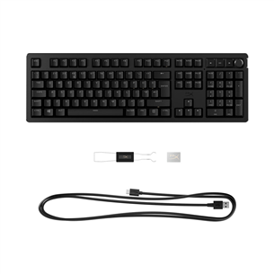 HyperX Alloy Rise, SWE, must - Klaviatuur
