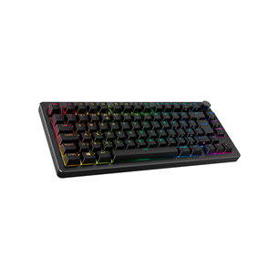 HyperX Alloy Rise 75, SWE, must - Juhtmevaba klaviatuur