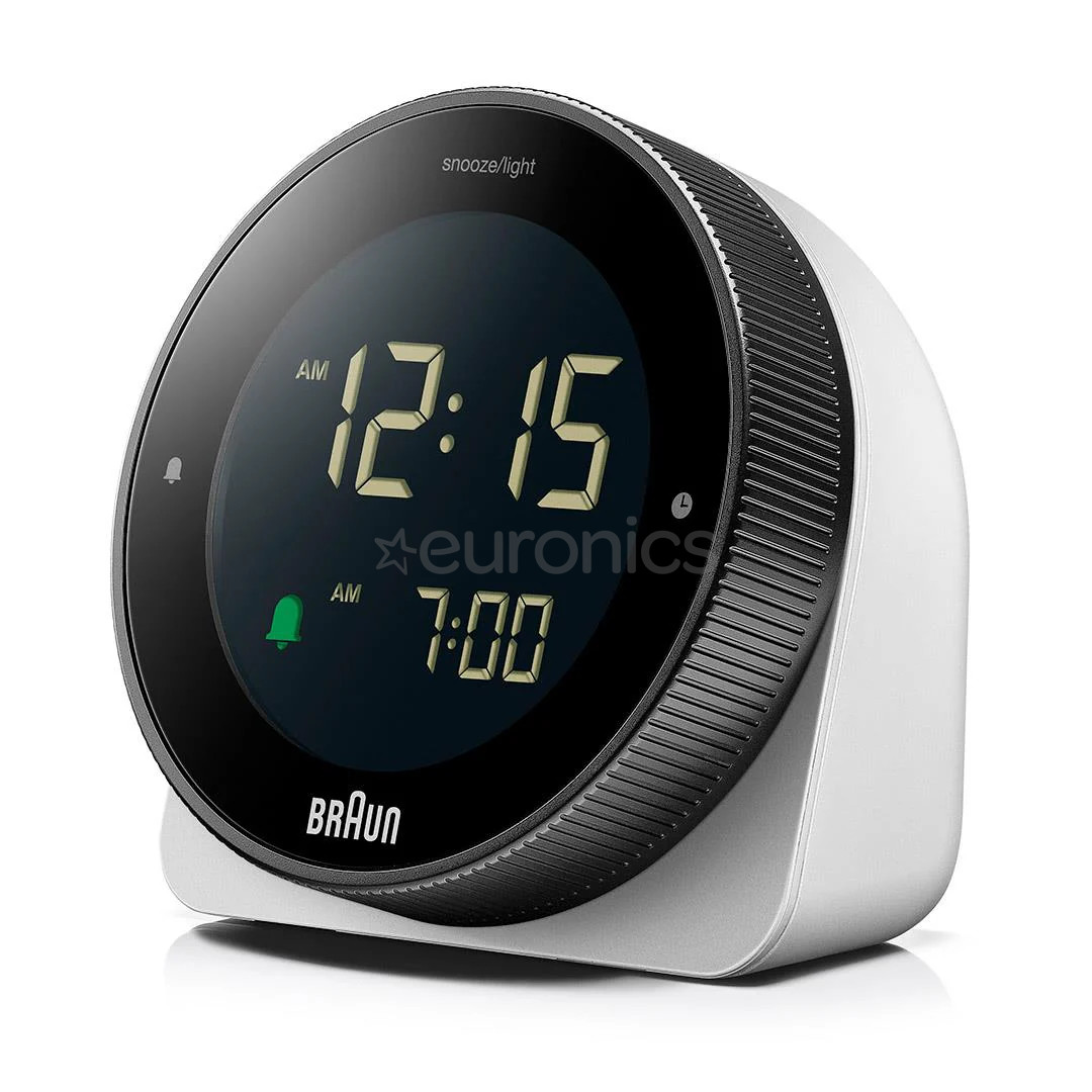 Braun BC24, white - Alarm clock