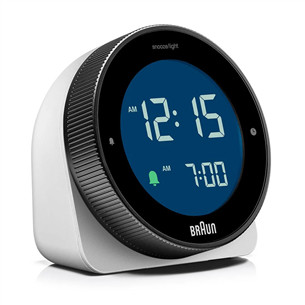 Braun BC24, white - Alarm clock