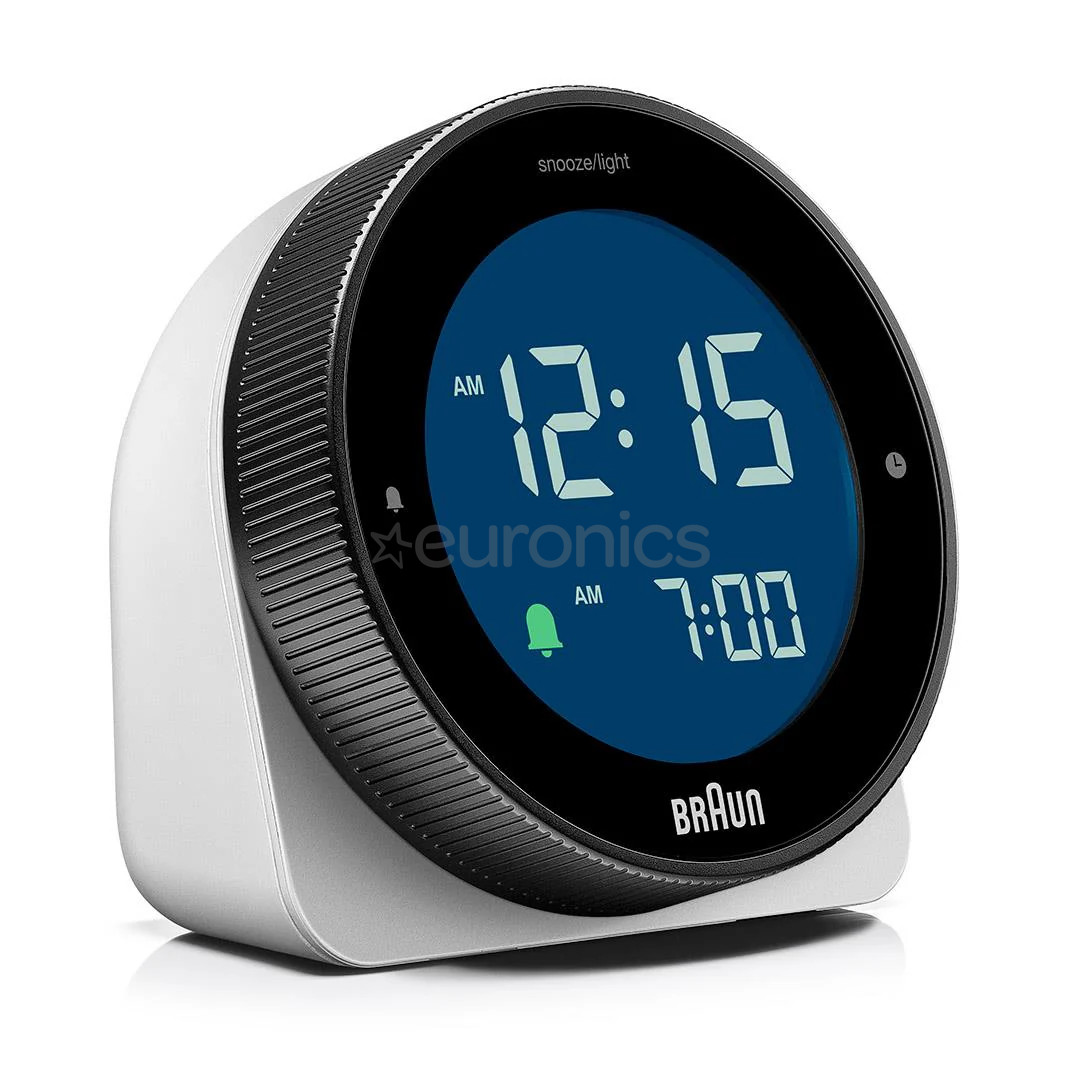 Braun BC24, white - Alarm clock
