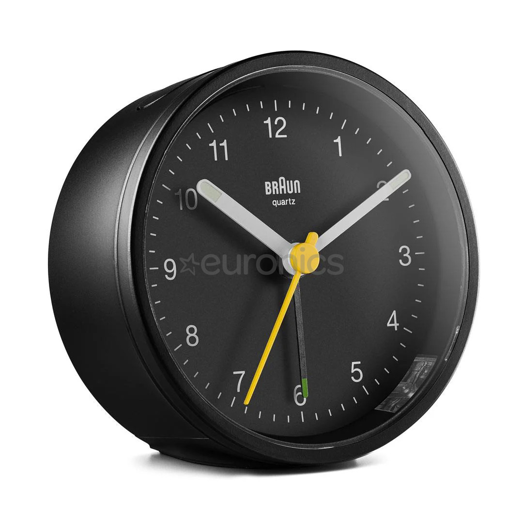 Braun BC12, black - Alarm clock