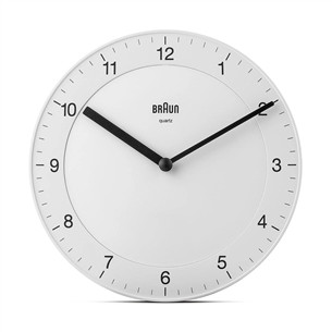 Braun BC06, white - Wall clock BC06W