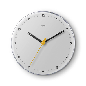 Braun BC26, white - Wall clock BC26W