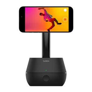 Belkin Auto-Tracking Stand Pro, must - Laadimisdokk