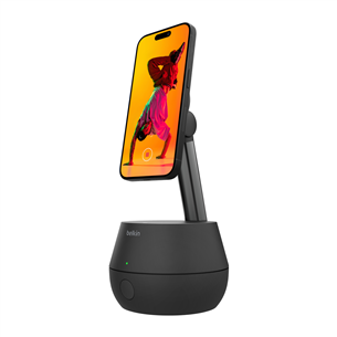 Belkin Auto-Tracking Stand Pro, must - Laadimisdokk