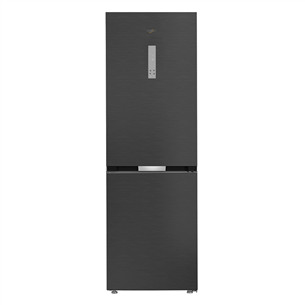 Whirlpool, NoFrost, 316 L, kõrgus 187 cm, must - Külmik WHK26363XBR5E
